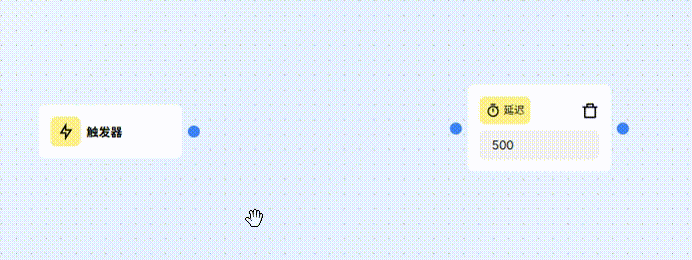 單擊塊輸出和輸入示例